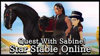 [Star Stable Online] Quest With Sabine! New Race! Last Week Of Spring Festival! 800 XP For Races!