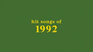 hit songs of 1992 + spotify playlist