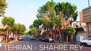 TEHRAN 2024 🇮🇷 Walking Tour in Shahre Rey - Part 10 | IRAN 4K UHD 60fps