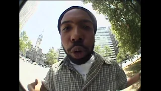 Kyle Jones "Scratch" from the legendary Roots Crew in Love Park - Philadelphia