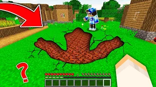 KTO POZOSTAWIŁ TEN OGROMNY ŚLAD W MINECRAFT?! GPLAY & LAKI