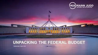 Unpacking the 2022 Federal Budget