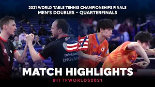 Drinkhall P./Pitchford L. v Uda Y./Togami S. | 2021 World Table Tennis Championships Finals | MD |QF
