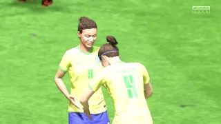 PRO EVOLUTION ⚽  E FIFA ⚽ - BRASIL X PORTUGAL, reveja também os melhores momentos depois do jogo.