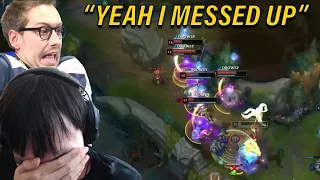 Bjergsen and Doublelift discuss the 9 man TSM Sleep