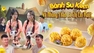 BÁNH SU KEM VÀ NHUNG THẢO LÀ CHỊ EM RUỘT | Hai Anh Em Phần 621 | Phim Hài Hước Gãy Media