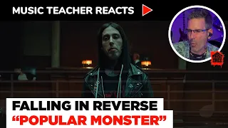 Music Teacher Reacts to Falling In Reverse "Popular Monster" | Music Shed #65