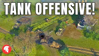 Men of War II - TANK OFFENSIVE! - USSR Gameplay - No Commentary