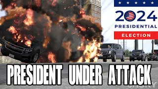 President Under Attack - GTA 5 Machinima Movie Cinematic Film (4K)