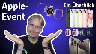 🍏 Apple Event September 2023 Zusammenfassung: iPhone 15, Apple Watch & mehr! | Apfeltalk