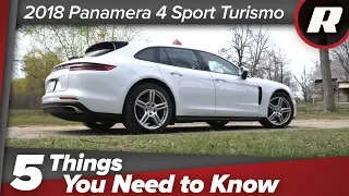 Five things to know: 2018 Porsche Panamera 4 Sport Turismo
