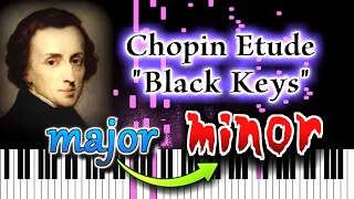 Have You Ever Heard Chopin Etude Op.10 No.5 "Black Keys" in MINOR KEY?