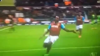 Funny celebration - Antonio West Ham