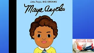 🦢 Kids Books Read Aloud: Little People, Big Dreams MAYA ANGELOU by Lisbeth Kaiser