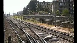 in viaggio al sud treni del 1997.