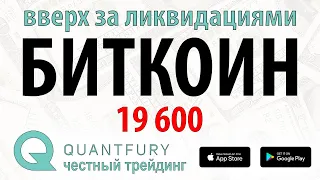 Анализ больших таймфреймов биткоина. 19600 ключевой уровень!