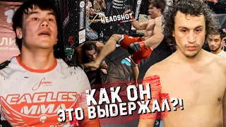 УЗБЕКИСТАНЕЦ БЫЛ НА ГРАНИ. ЖЕСТКИЙ УДАР В ГОЛОВУ С НОГИ. ПУЛЯTV. HEADSHOT MMA.