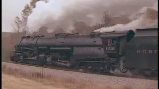 Steaming Along the Line - Episode 2 (Norfolk & Western Class A 1218)