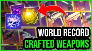 I Achieved a Destiny 2 Crafting WORLD RECORD?