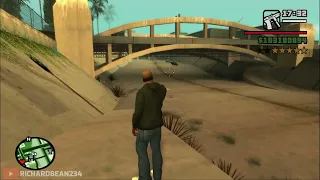 GTA San Andreas - 7 Wanted Level + Explosive Ammunition + Portal Gun + Escape (With Driv3r Music)