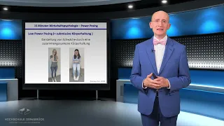 Funktioniert Power Posing? '15 Minuten Wirtschaftspsychologie' Prof. Dr. Kanning