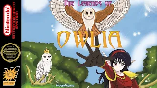 The Legends of Owlia [NES] Homebrew - Longplay