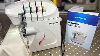 How to Thread your Overlocker  / Aldi Medion #sewwithabi #overlocker