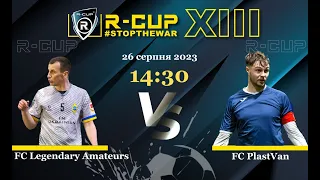 FC Legendary Amateurs 5-2 FC PlastVan  R-CUP XIII (Регулярний футбольний турнір в м. Києві)