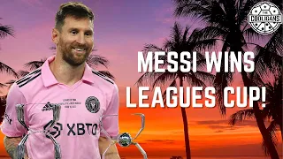 Reacting to Messi and Inter Miami winning Leagues Cup!
