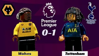 Wolves 0-1 Tottenham | LEGO Highlights