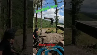 ⁠​⁠ Dyfi bike park Full sends down the #insta360line at #dyfi #pedal #downhill