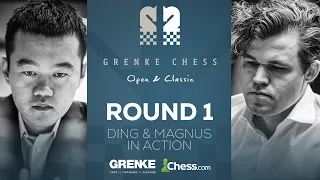 Magnus, Ding, MVL, Rapport & More Kickoff Fast Classical | GRENKE Chess Classic 2024 Rds 1&2