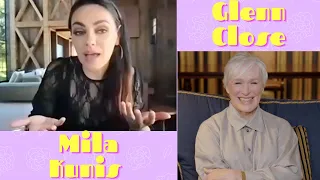 Hear why Mila Kunis isn't surprised Glenn Close did "Da Butt" - interviews for FOUR GOOD DAYS