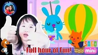 Sago Mini Super Juice, Space, Apartment, Monster, and Bug Maker | Full 1 hour of FUN with Ella