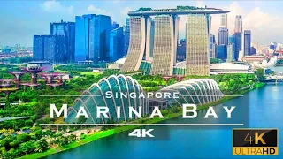 SINGAPORE 4K • Beautiful Scenery with Relaxing Music