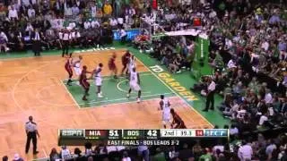 Lebron James 45 points vs Boston Celtics highlights 2012 NBA Eastern Conference Finals Game 6