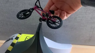 Finger bmx in my own skatepark