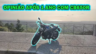 OPINIÃO CB650R APÓS 1 ANO