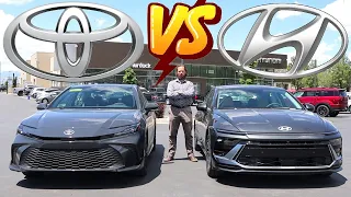 2025 Toyota Camry vs Hyundai Sonata: Is Hyundai Better Than Toyota?