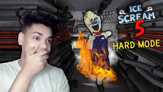 Ice Scream 5 Hard Mode Gameplay || Ice Scream 5 || Stubbyboy