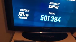 I JUST GOT A FULL COMBO ON REALITY CHECK THROUGH THE SKULL! - Beatsaber