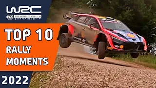 Top 10 Rally Moments Of The 2022 WRC Season