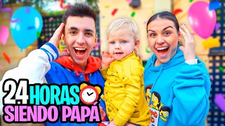 24 HORAS SIENDO PADRES DE UN BEBÉ!**se hace popó**