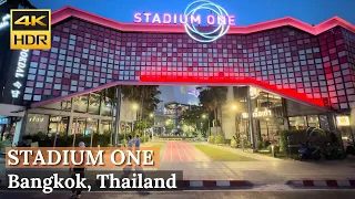 [BANGKOK] Stadium One "Contemporary Mall With Sporting Stores & Street Foods" | Thailand [4K HDR]