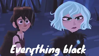 Everything Black//Edit//Cassarian// Tangled the series
