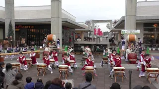 筑西市大和保育園太鼓演奏「天昇太鼓」令和元年IPS ビレッジ