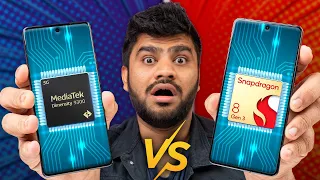 MediaTek Dimensity 9300 VS Snapdragon 8 Gen 3 - Detailed Processor Test