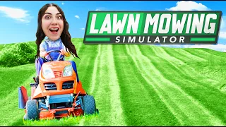 I can MOW YOUR GRASS FOR 5 BUCKS - Lawnmower simulator
