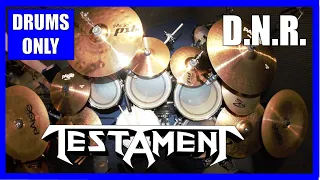 DNR - Drum track - TESTAMENT (American thrash metal)