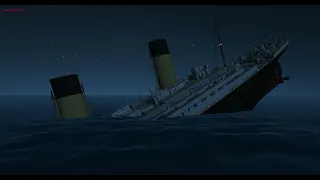 Virtual Sailor 7 RMS Titanic Sinking After Collision With An Iceberg